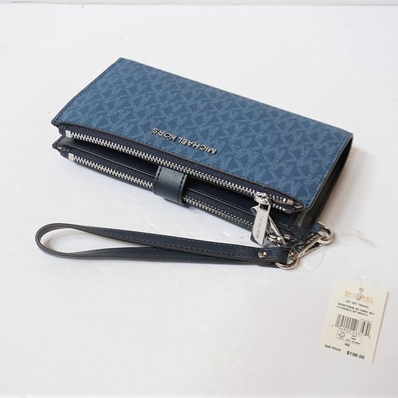 Michael Kors Graphic Logo Tote Bag + Wristlet Set - Picture 14 of 15